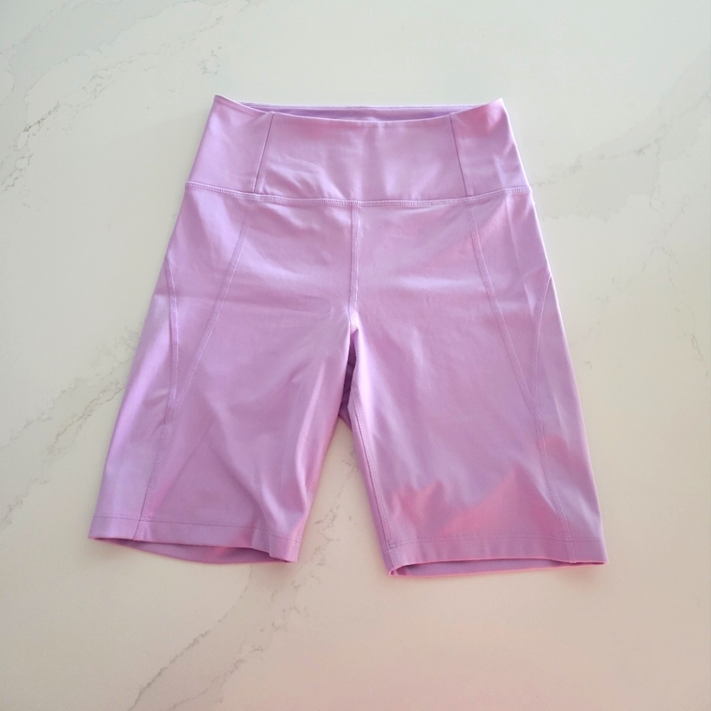 Girlfriend collective lilac bike short